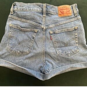 Levi's Women's Light Blue Jean Shorts